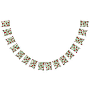 Rote Rose Wedding Elegant Classic Wimpelkette