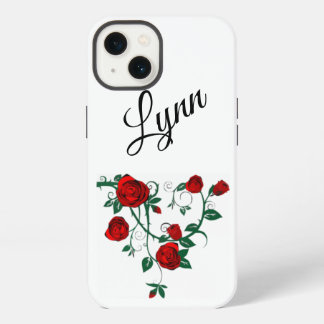 Rote Rose Wein Apple iPhone 13, stark Hülle
