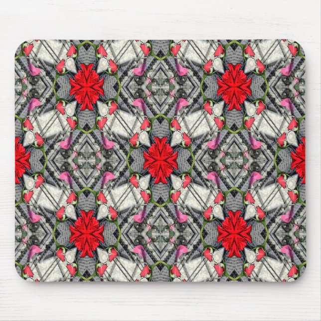 Rote Rosen 4 U.. Mousepad (Vorne)