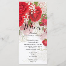 Rote Rosen & Babyatmung Elegante Florale Hochzeit