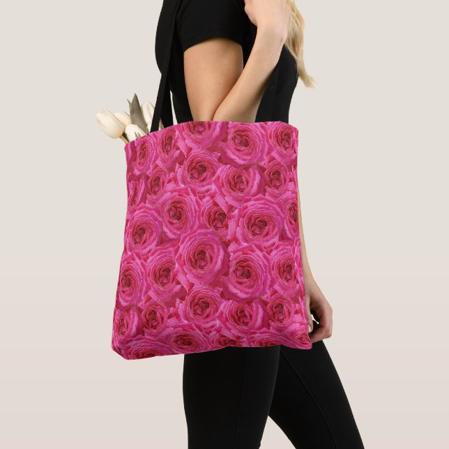 Rote Rosen, Blume, Rot, Liebe Tasche (Von Nahem)
