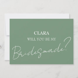 Rote Rosen Boho Wedding Bridesmade Einladung