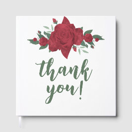 Rote Rosen Boho Wedding Gästebuch