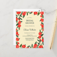 Rote Rosen Brautparty-CUSTOM-QR-Code