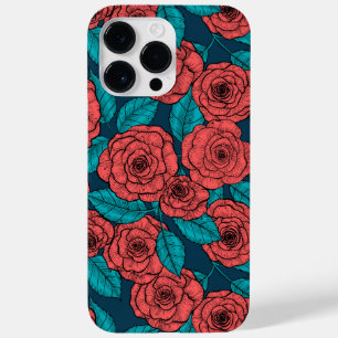Rote Rosen Case-Mate iPhone 14 Pro Max Hülle
