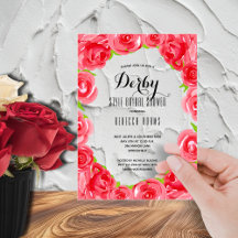 Rote Rosen Derby Brautparty