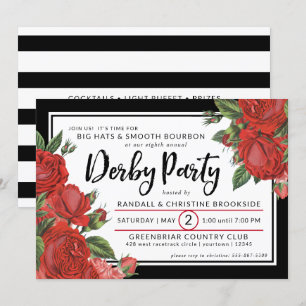 Rote Rosen   Derby Party Classic Einladung