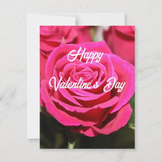Rote Rosen Feiertagskarte
