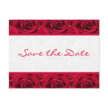 Rote Rosen Galore Save the Date Card