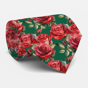 Rote Rosen Klassische formelle Krawatte