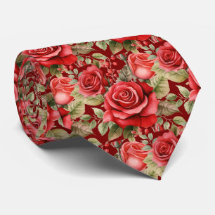 Rote Rosen Klassische formelle Krawatte
