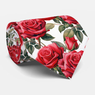 Rote Rosen klassische formelle Krawatte