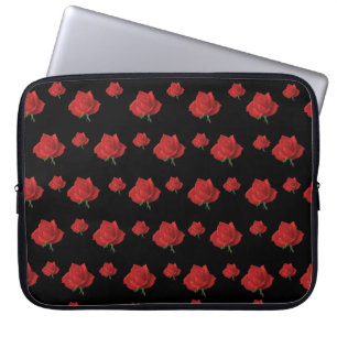 Rote Rosen Laptopschutzhülle