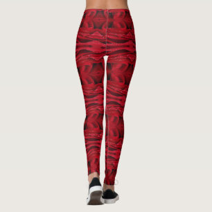 rote Rosen Leggings