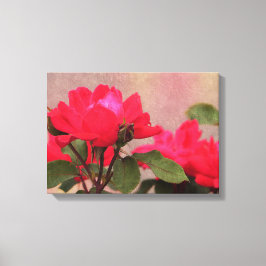 Rote Rosen Leinwanddruck