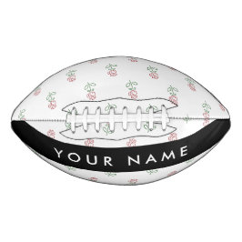 Rote Rosen, Muster von Rose, Ihr Name Football
