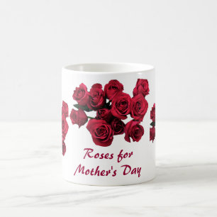 Rote Rosen Muttertag Kaffeetasse