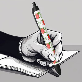 Rote Rosen Muttertagsstift Kugelschreiber