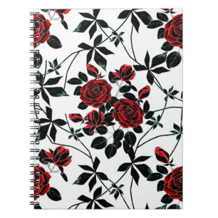 Rote Rosen. Notizblock