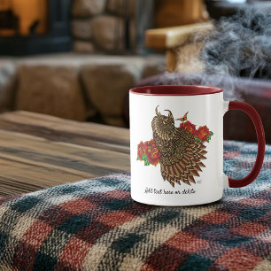Rote Rosen Owl Blue Tasse