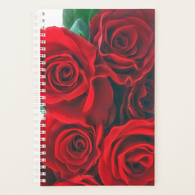 Rote Rosen Planer (Vorderseite)