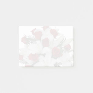 Rote Rosen Post-it Klebezettel