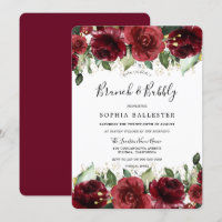 Rote Rosen Romantisches Brunch & Bubbly Brautparty