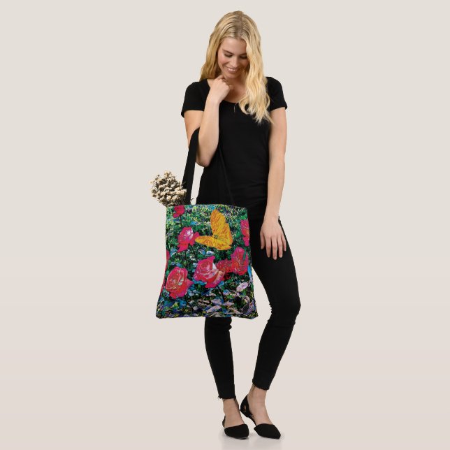 Rote Rosen Rote Rosen Tasche (Am Model)