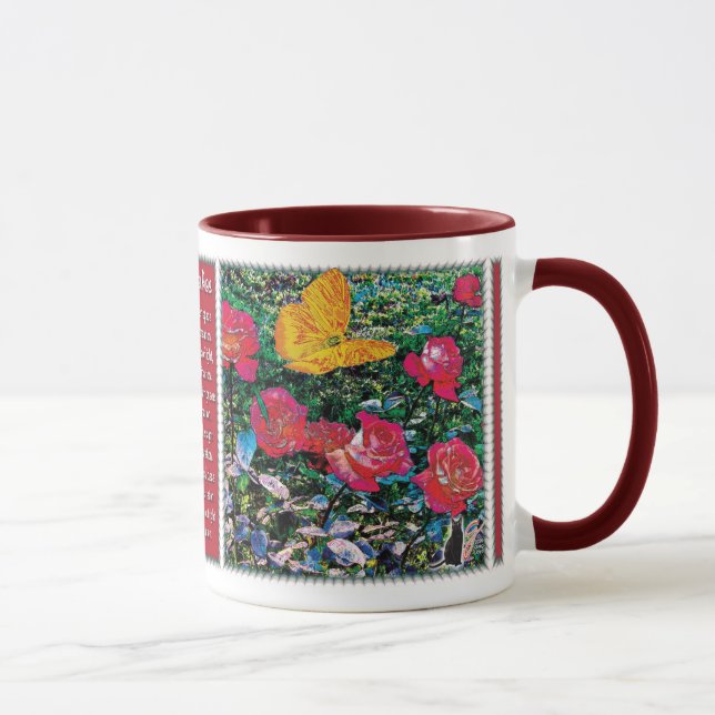 Rote Rosen Rote Rosen Tasse (Rechts)