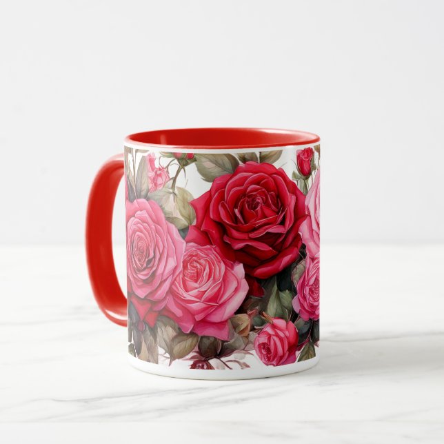 Rote Rosen, Rote Rosen, Tasse (Vorderseite Links)