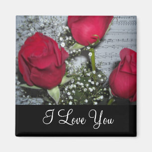 Rote Rosen sagen, ich Liebe Sie Magnet