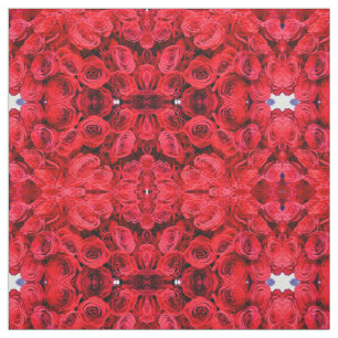 Rote Rosen Stoff
