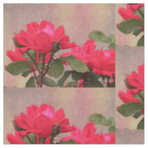 Rote Rosen Stoff