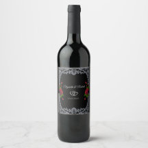 Rote Rosen, Streifen, gotische Hochzeit