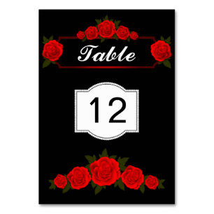 Rote Rosen Tischnummer