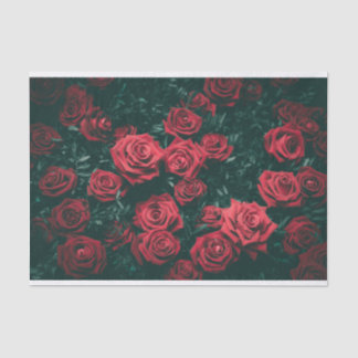 Rote Rosen-Tissue-Papier Seidenpapier