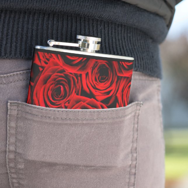 Rote Rote Rosen Flachmann (Beispiel)