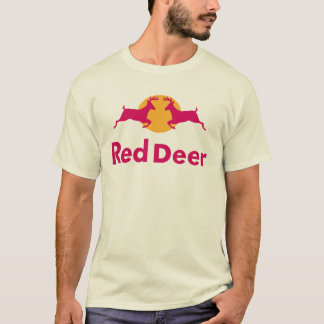 Rote Rotwild-T - Shirt