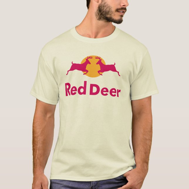 Rote Rotwild-T - Shirt (Vorderseite)