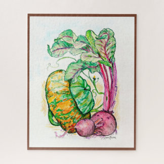 Rote Rüben und Squash