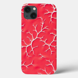 Rote Salsa-Zweig-Muster iPhone-Hülle Case-Mate iPhone Hülle