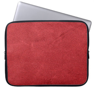 Rote Samtfarbe modern Laptopschutzhülle