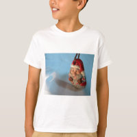 Rote Sankt-Verzierung