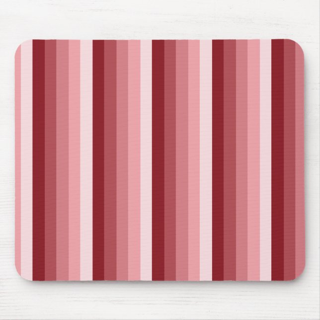 Rote Schattenstreifen Mousepad (Vorne)