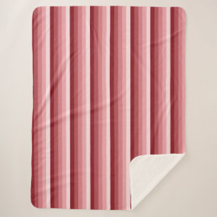 Rote Schattenstreifen Sherpadecke