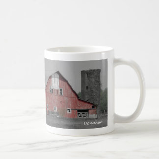 Rote Scheunen-Tasse Kaffeetasse