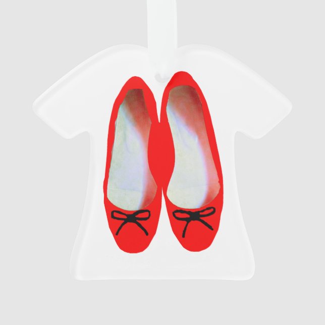 rote Schuhe Ornament (Rückseite)
