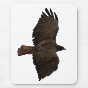 Rote Schwanz Mousepad