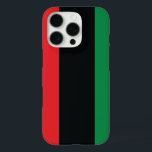 Rote, Schwarze und Grüne Flagge iPhone 16 Pro Hülle<br><div class="desc">Die 3 panafrikanischen Farben auf der Fahne repräsentieren: rot: das Blut, das alle Menschen der schwarzen afrikanischen Herkunft vereint und zur Befreiung vergießt; SCHWARZ: Schwarze Menschen, deren Existenz als Nation, wenn auch nicht als Nation-Staat, durch die Existenz der Fahne bestätigt wird; und GRÜNE: der üppige natürliche Reichtum Afrikas. Vintage Alte...</div>