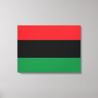 Rote, Schwarze und Grüne Flagge